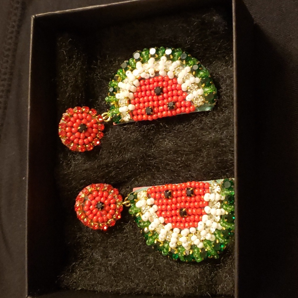 Watermelon Fashion Earrings *NWOT*